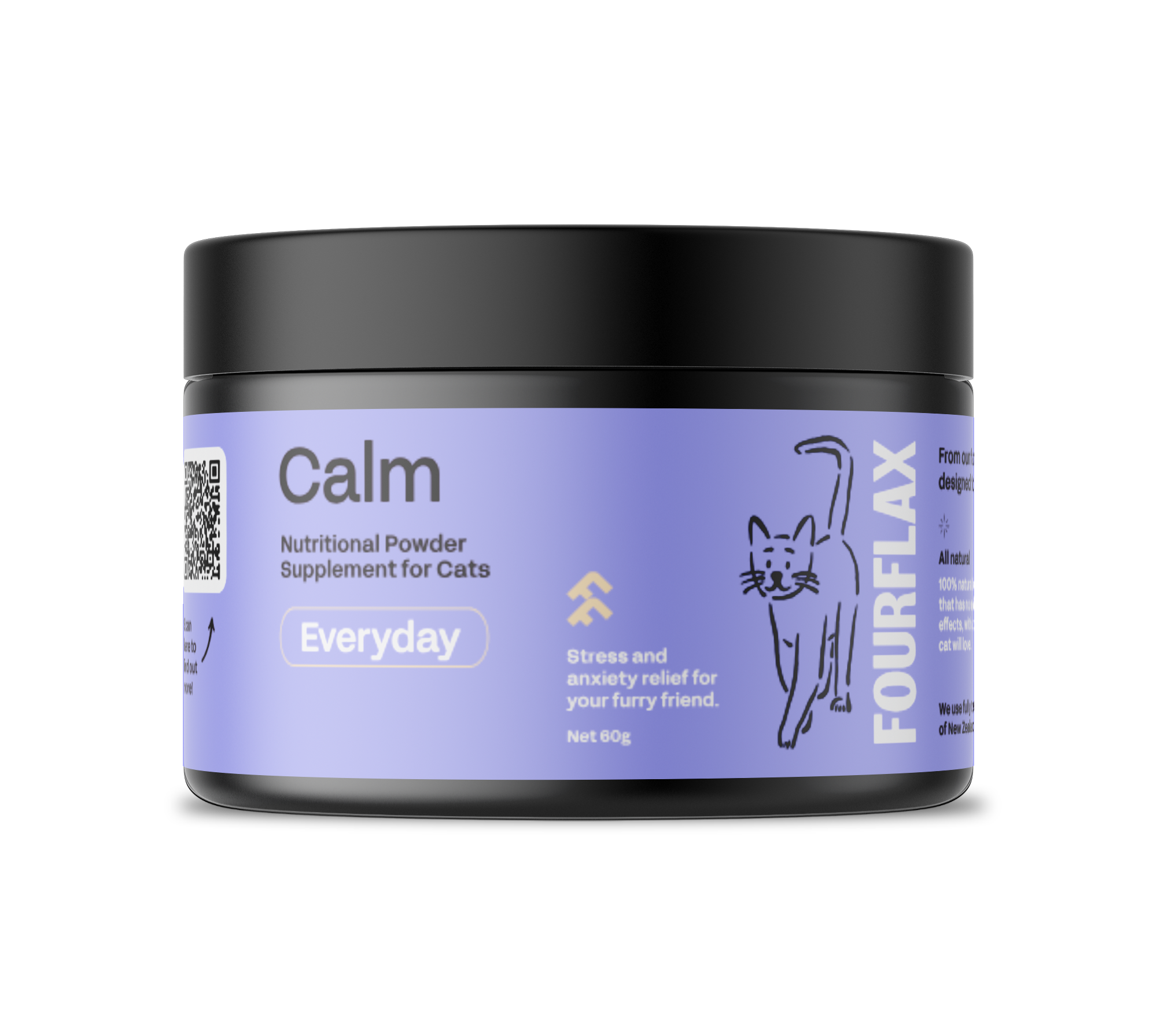 1307_FFFC60_Feline_Calm_60g_Frontpng | NZ MADE
